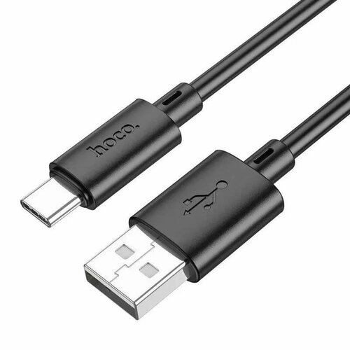 Кабель Hoco X88 Type-C - USB 3 А 1 м передача данных ПВХ чёрный 378₽