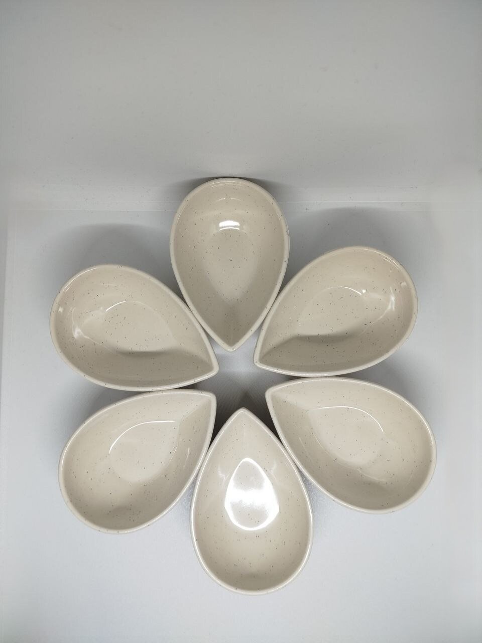 Соусница в форме капли 6 шт — фото 1