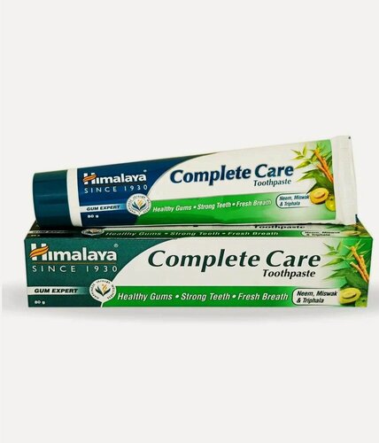 Изображение товара COMPLETE CARE toothpaste, Himalaya (Зубная паста на основе трав, комплексный уход, Хималая), 80 г.