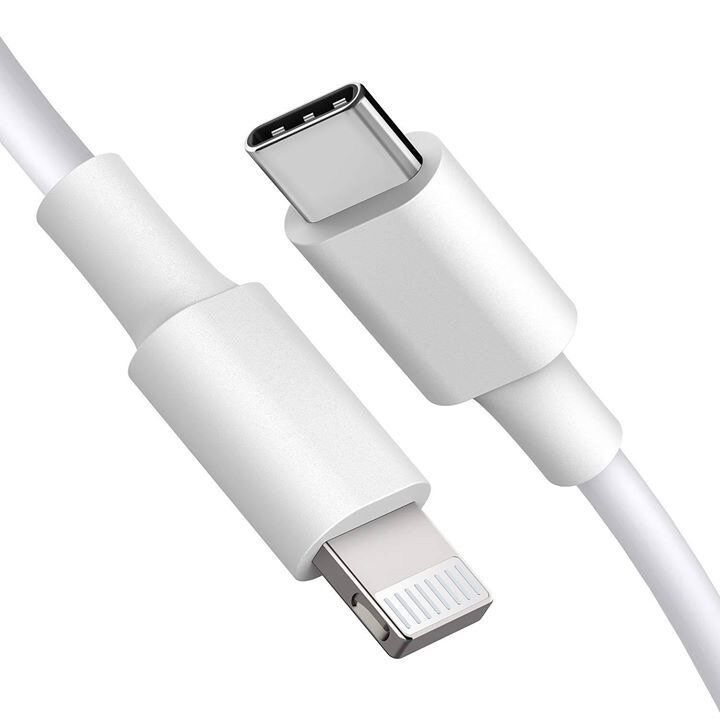 Кабель Type kabel, Type-C, Lightning, для iPhone, быстрая зарядка 20w — фото 1
