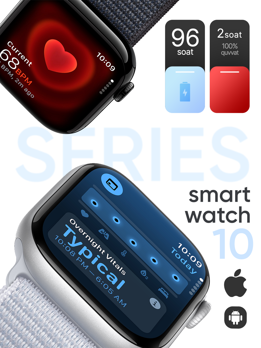 Smart Watch x series, умные часы, для мужчина и женщины