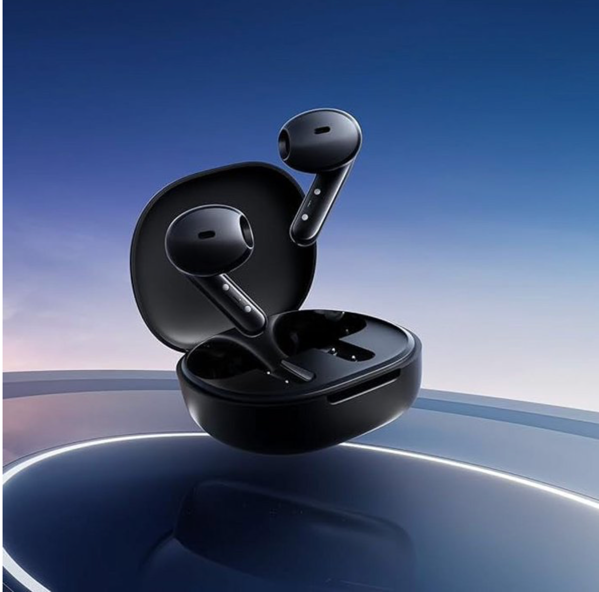 Наушники Xiaomi Redmi AirDots Lite 4 TWSEJ04LS, Bluetooth 5.3, черные — фото 1