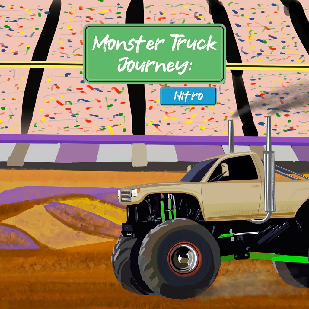 Monster Truck Journey Nitro для Sony PlayStation | PS5 | Игра навсегда | Быстрая доставка