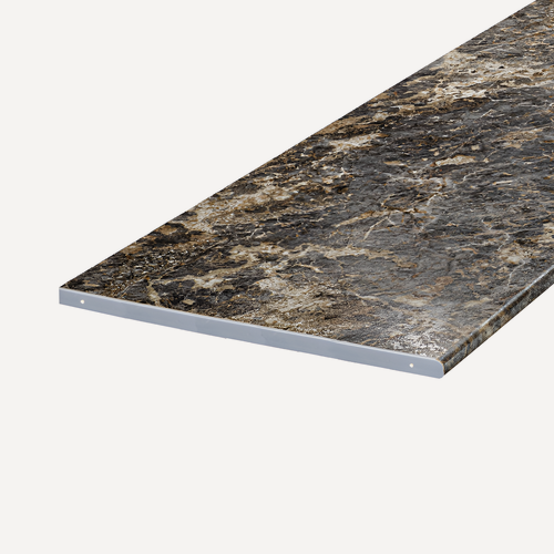 Изображение товара Столешница для кухни Скиф 80х60x3,8см с торцевыми планками. Цвет - Королевский опал