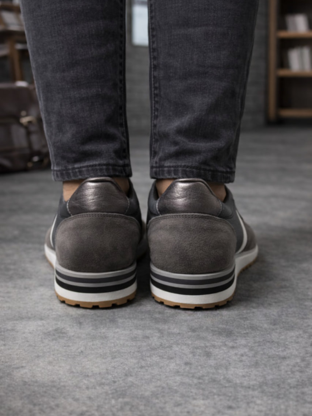 Кроссовки  009, размер 45, grey — фото 1