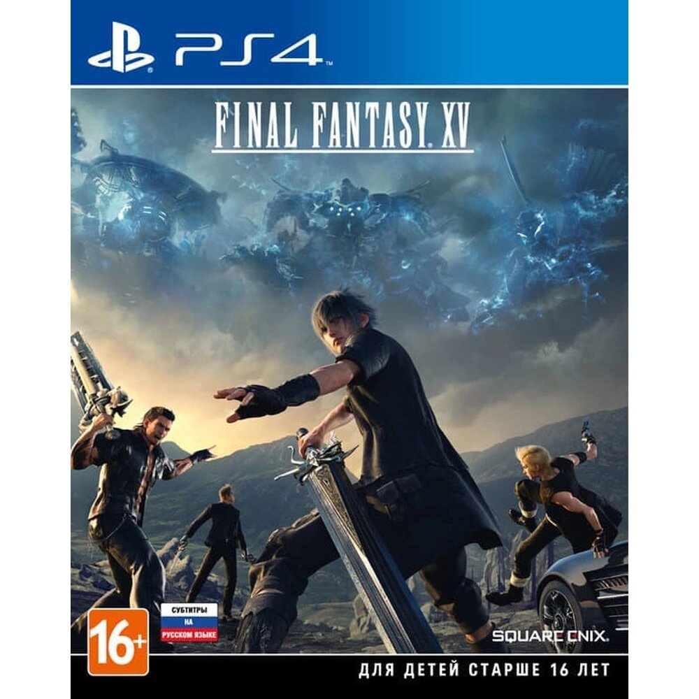 Игра Final Fantasy XV (PS4, русская версия) SQUARE ENIX Blu-ray диск 16+