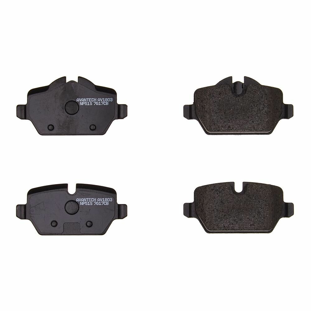 Колодки тормозные, дисковые для БМВ 1 Series 2007-2012, 3 Series 2008-2012 арт AV1803