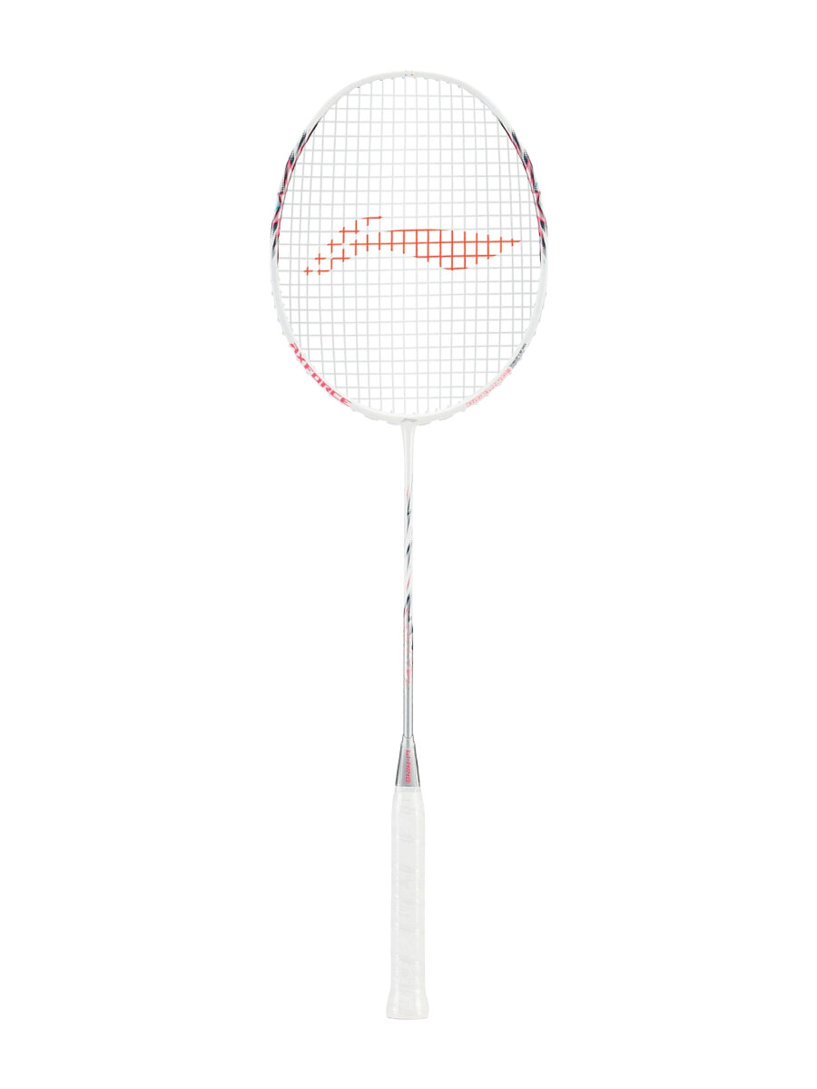 Ракетка для бадминтона Li-Ning AXForce BigBang 5U с натяжкой, White, 5U/6G