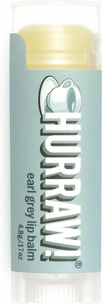 Hurraw Earl Grey Бальзам для губ с зеленым чаем 4,8 г