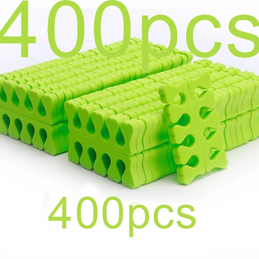 Мягкие сепараторы для пальцев ног, 400 шт, TM122-5(500pcs)