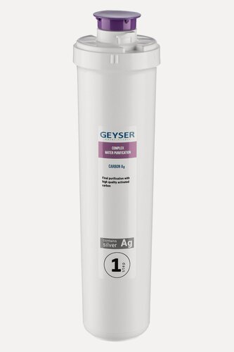 Изображение товара Картридж Гейзер Карбон Ag Смарт, для удаления железа и металлов, 30639