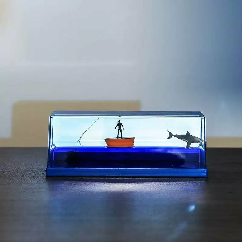 Ван-Пис Декомпрессионная игрушка Коллекционная модель корабля One Piece Drift Bottle украшение рабочего стола