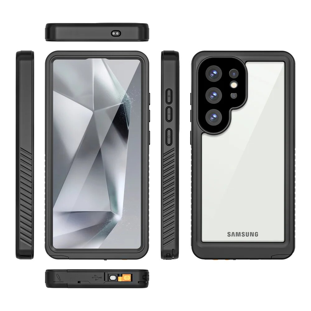 Водонепроницаемый чехол Shellbox IP68 для Galaxy S25 Ultra S25 Plus S25, военный противоударный сверхмощный защитный чехол для дайвинга