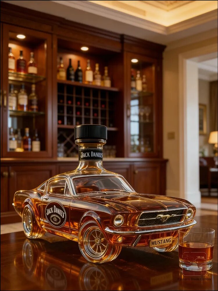Бутылка Jack Daniels в форме автомобиля Mustang, 0.3 л, 1 шт