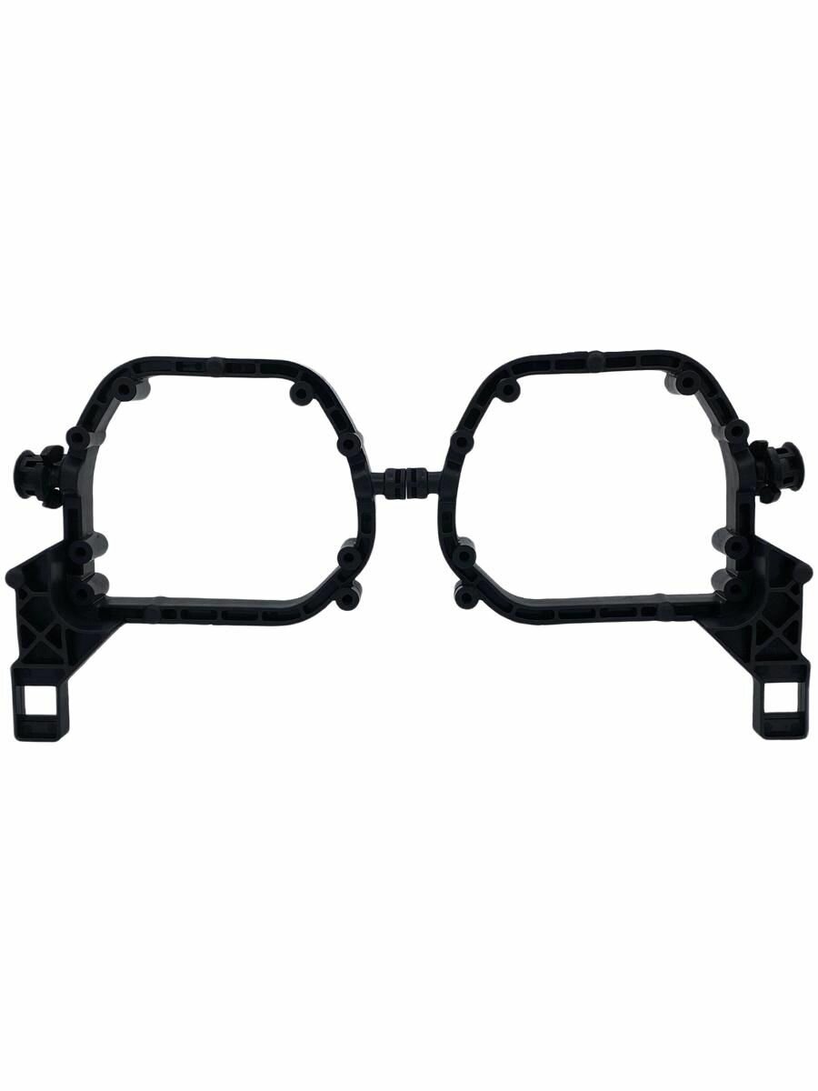 Переходные рамки для Audi Q3 8U 2011-2014 на линзы Hella 3R, фары Бош Автокорректор