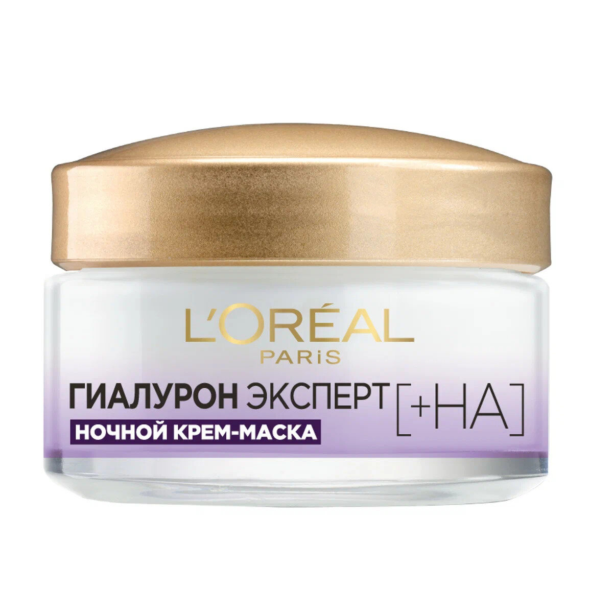 L'Oreal Paris Ночной увлажняющий крем-маска "Гиалурон Эксперт", восполняющий, 50 мл