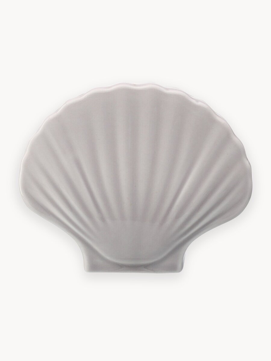 Салфетница Pearl фарфоровая для бумажных салфеток серого цвета Sea treasures Tkano TK25-TW_NAP0002