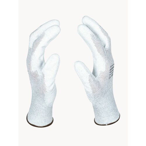 SCAFFA Перчатки Antistat PU для защиты от воздействия статического электричества размер 8 пара 414₽