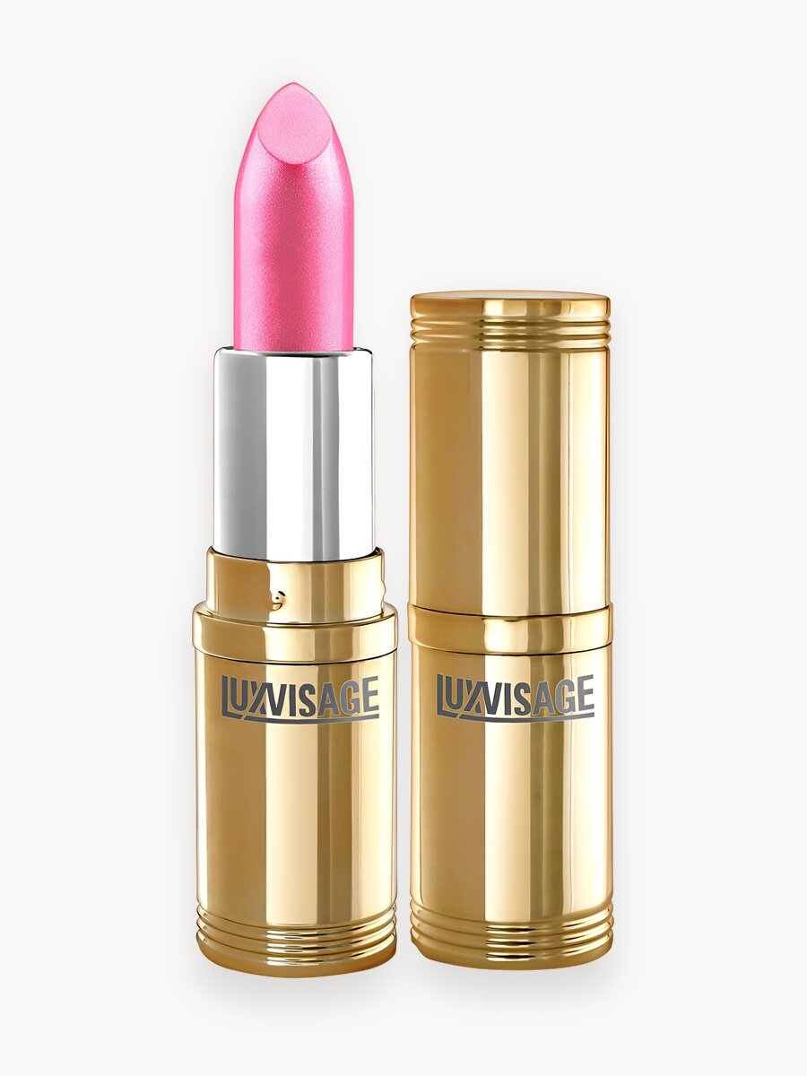 Помада для губ перламутровая Luxvisage тон 6 светлый сиреневый