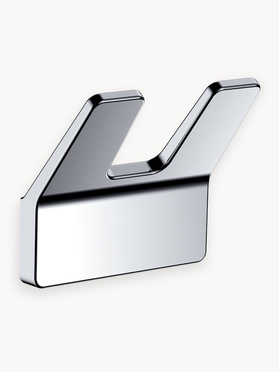 Крючок двойной IDDIS Slide SLISC20i41 сплав металлов, глянцевый хром