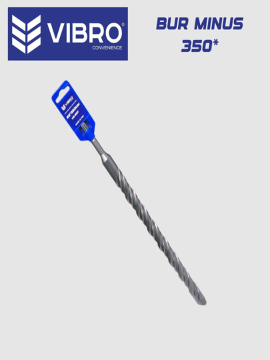 Бур Savdo belgisi "Минус", для кирпича и бетона, с крестообразной режущей кромкой Vibro бур минус 350 16