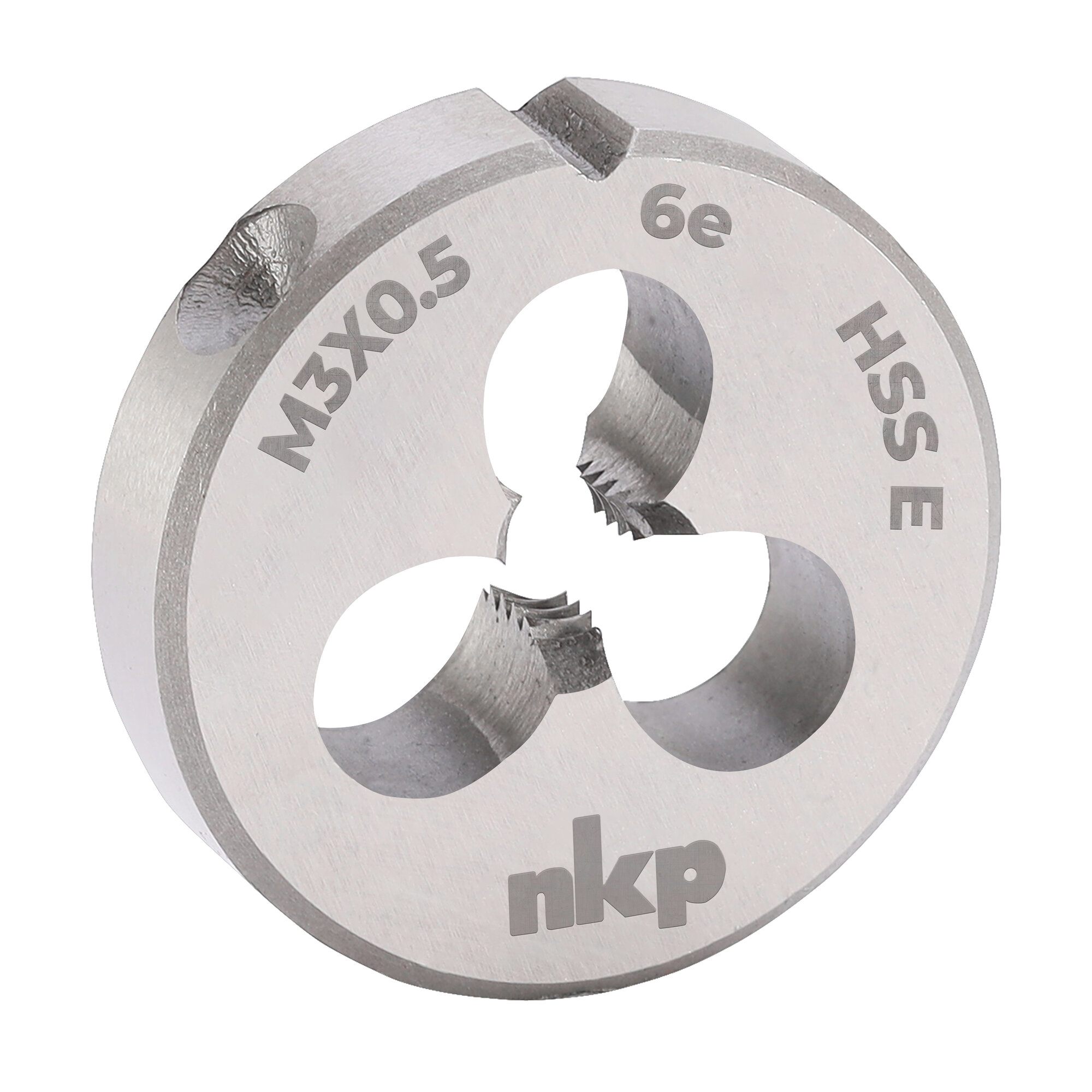 Плашка NKP М3х0,5 DINEN22568 HSSE 6e 20х5мм 289030N