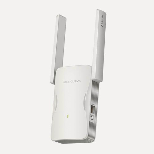 Изображение товара Wi-Fi-7 Усилитель Mercusys ME25BE, BE3600, 1xRJ45 1Гбит/с, двухдиапазонный Mesh-ретранслятор сигнала