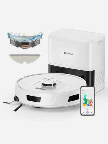 Изображение товара Redroad R11 — Робот-пылесос с мощностью всасывания 20000 Па и аккумулятором 3200 мА·ч