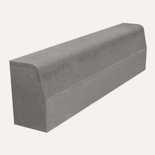 Изображение товара Бордюр дорожный ООО "МосОблТротуар", серый, 100 см x 30 см x 15 см