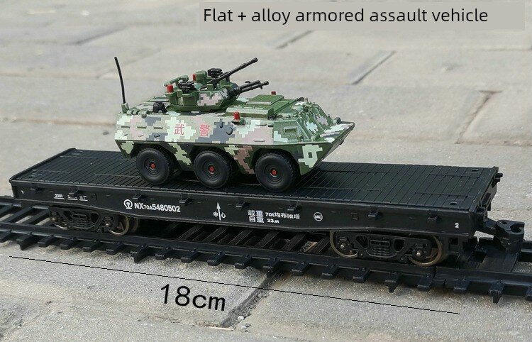 Бронированный штурмовой автомобиль с подставкой военная игрушечная пластиковая масштабная модель