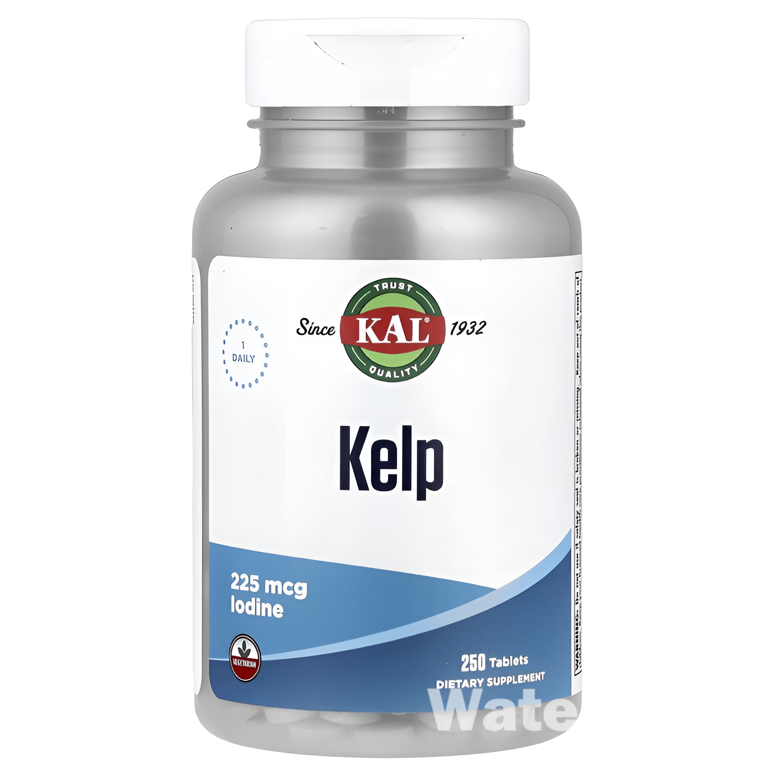 Келп водоросли Kal 225mcg N250 — источник йода, натуральный состав