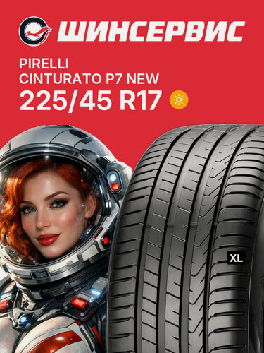 Изображение товара Летняя шина Pirelli Cinturato P7C2 225/45 R17 94Y
