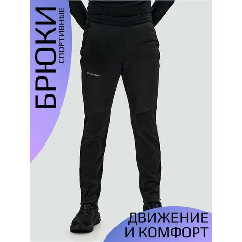 фото Брюки спортивные nordski, размер s, черный