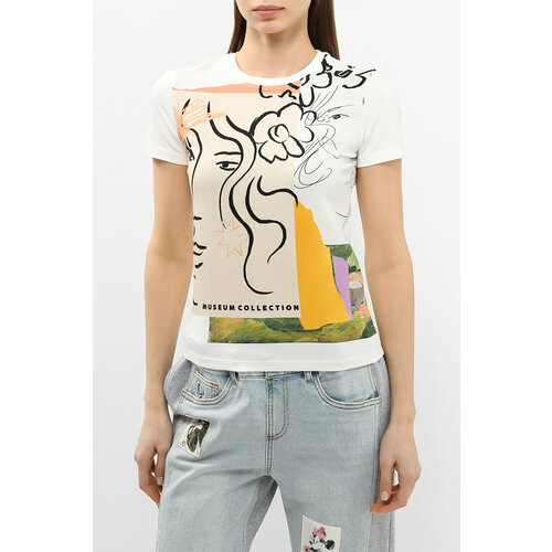 фото Футболка desigual, размер xs, белый,
