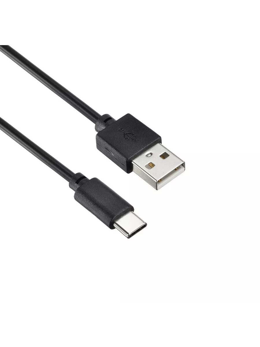 Кабель TYPE-C-1.2M-BLK USB (m)-USB Type-C (m) 1.2м