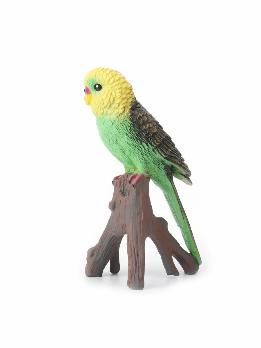 Фигурка Попугай волнистый на дереве — фото 1