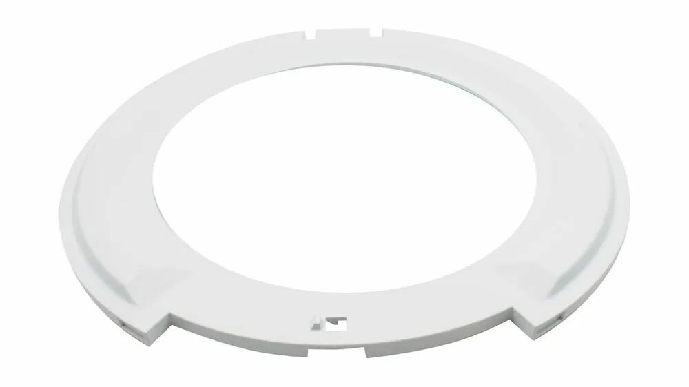 Внутренняя рамка люка (обечайка) для стиральной машины WLG2426WOE/04, WLG2426WOE/05, 741588 (белый цвет)