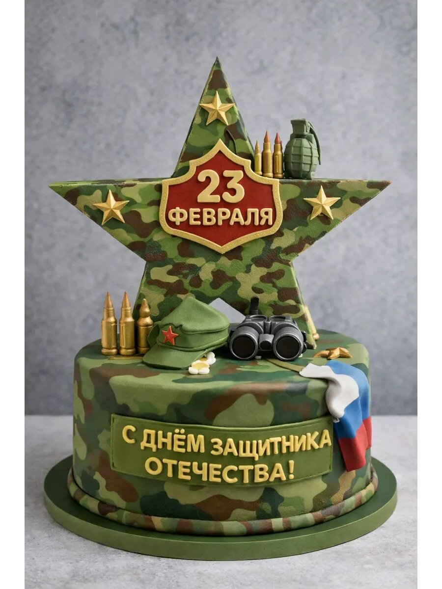 Пенопласт для поделок на 23 февраля, 5 шт — фото 1