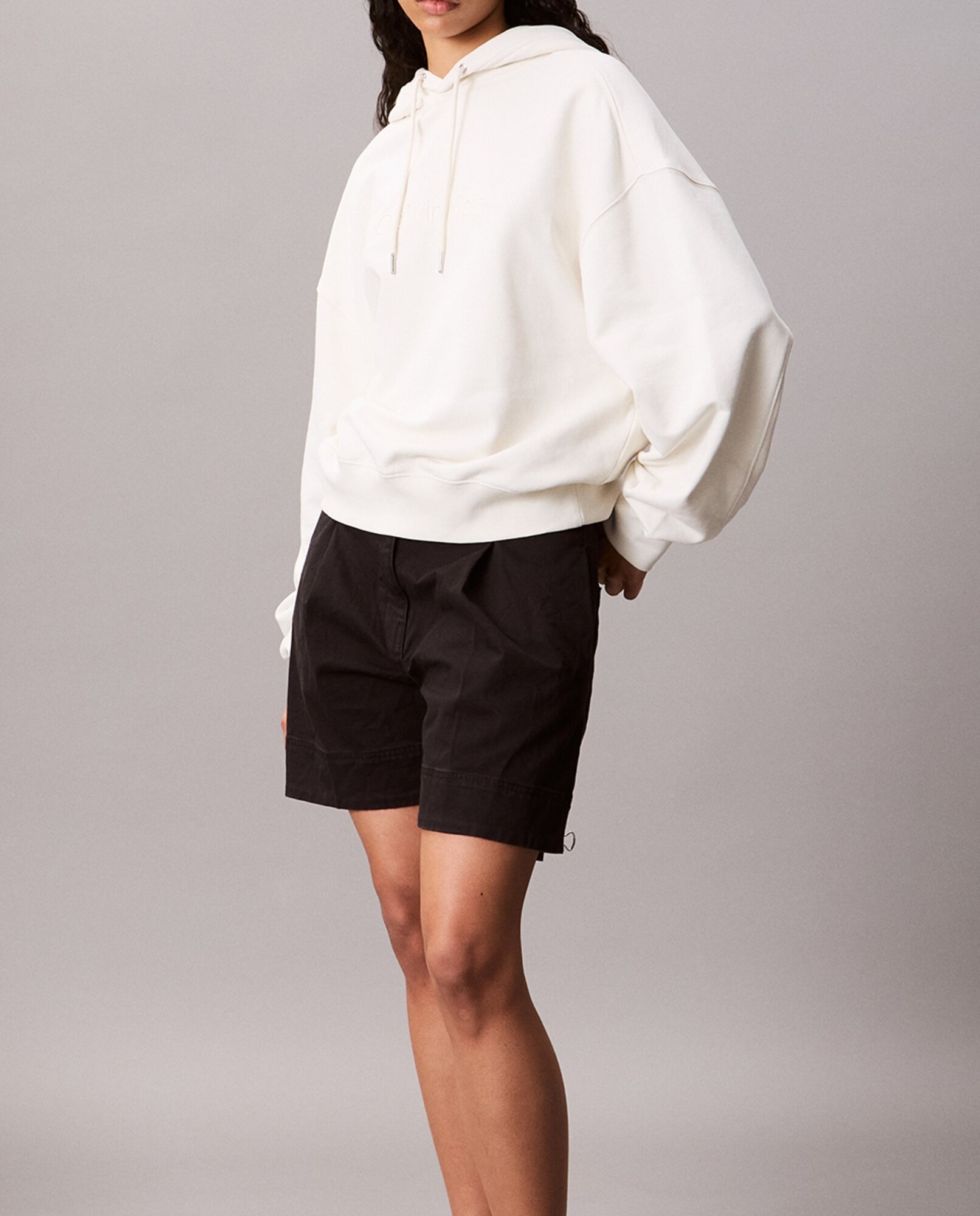 Худи CALVIN KLEIN, размер  XS, , кремовый