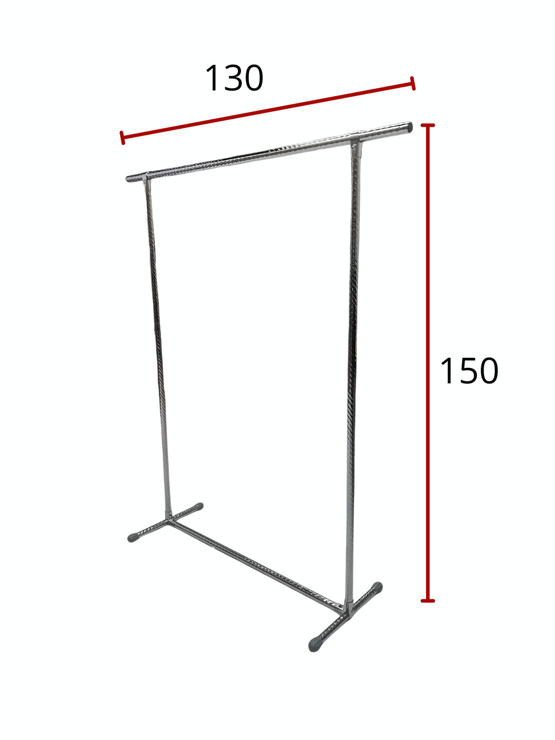 Напольная металлическая гардеробная вешалка, прочная и компактная стойка для одежды