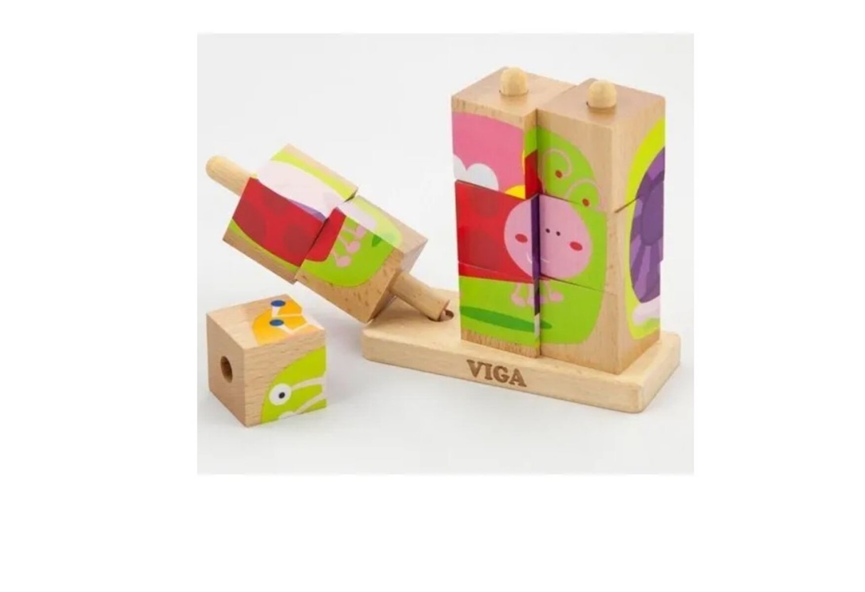 Кубики Viga, 9 эл. 50158 — фото 1