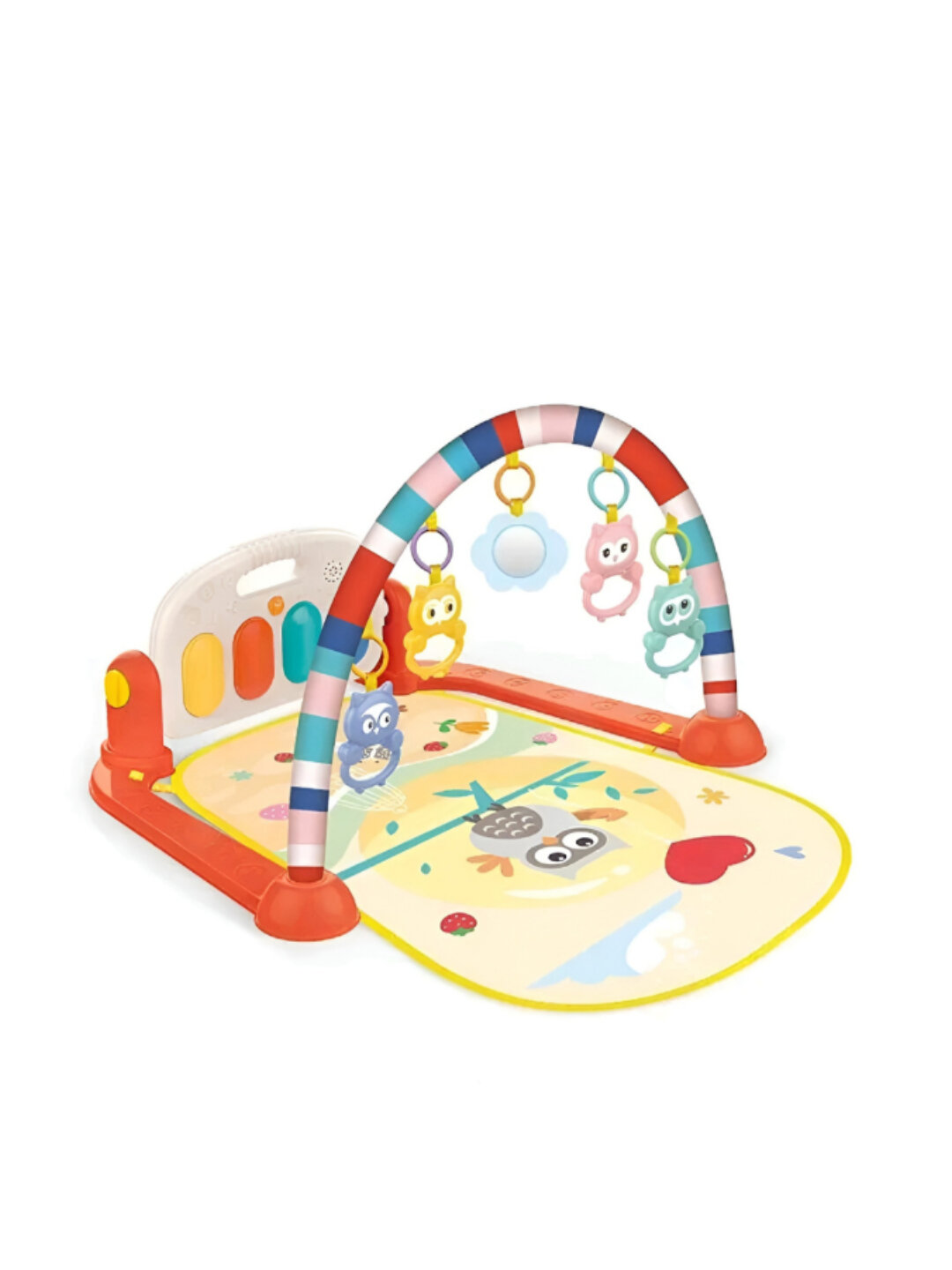 Музыкальный игровой коврик с пианино, для детей и малышей — фото 1