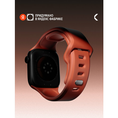 Cиликоновый ремешок Commo Flex Band совместимый с Apple Watch 44454649mm Льняной 1504₽