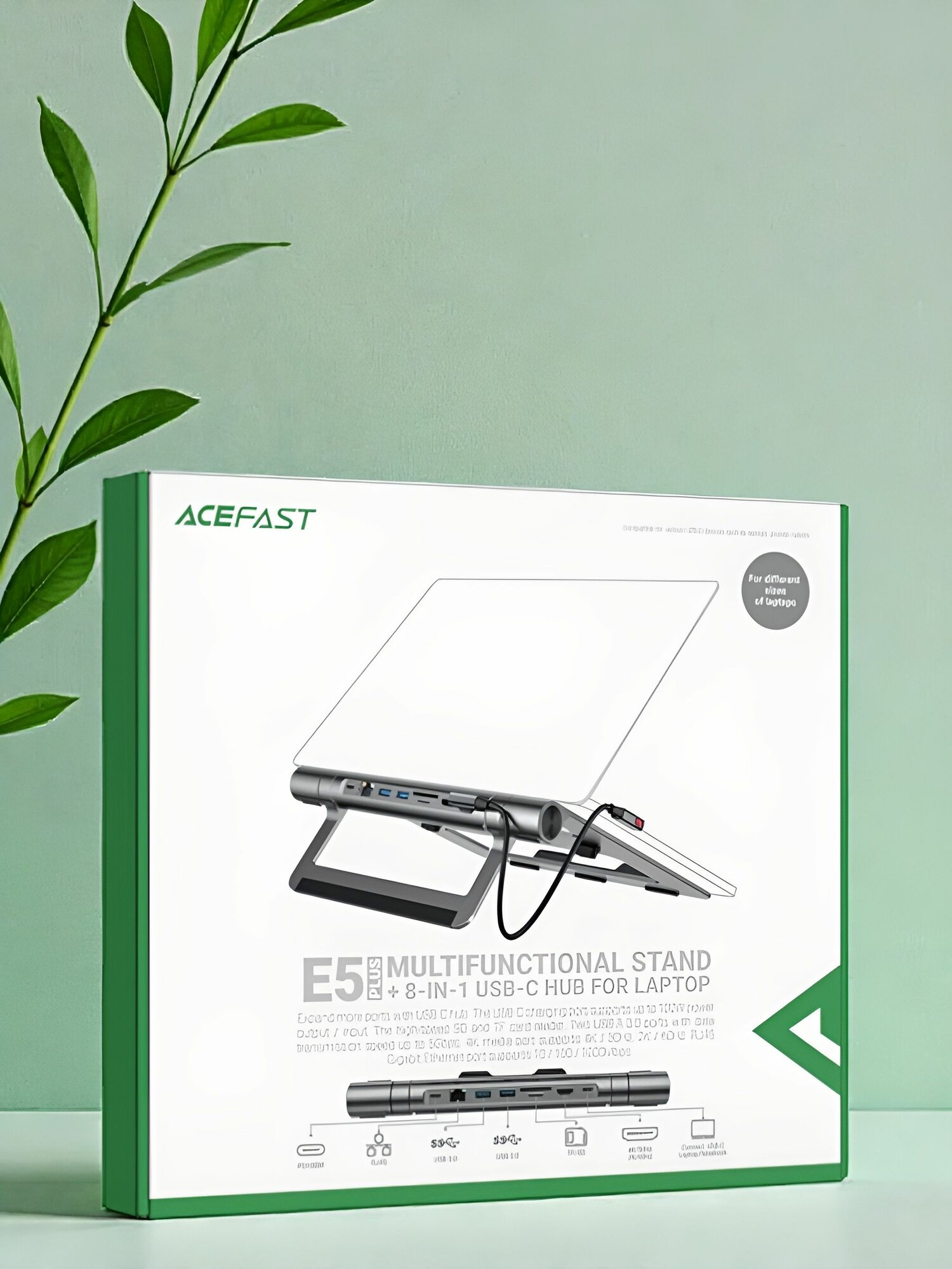 Подставка-хаб для ноутбука ACEFAST E5 PLUS USB-C
