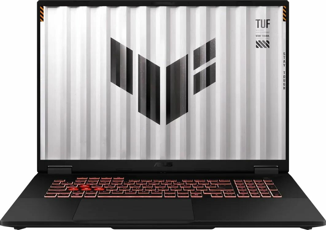 Игровой ноутбук ASUS TUF Gaming A18 FA808UH 18" (1920x1200) IPS, AMD Ryzen 7 260, 16GB DDR5, 512GB SSD, RTX 5050 8GB, Windows 11 Pro, grey (90NR0NM1-M002K0_Win11P)