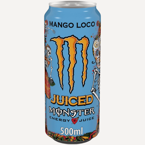 Изображение товара Энергетический напиток Monster Energy Mango Loco 0,5 л ж/б