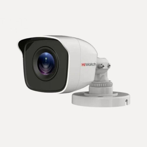 Изображение товара HiWatch DS-T200 B 2.8 mm Камера видеонаблюдения 2.8-2.8мм HD TVI цветная корп: белый