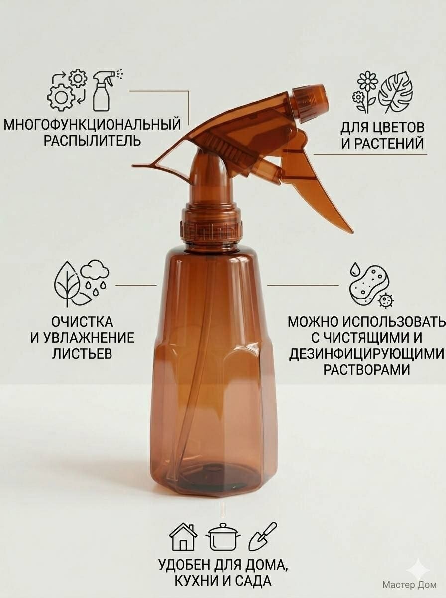 Многофункциональный распылитель для цветов и растений