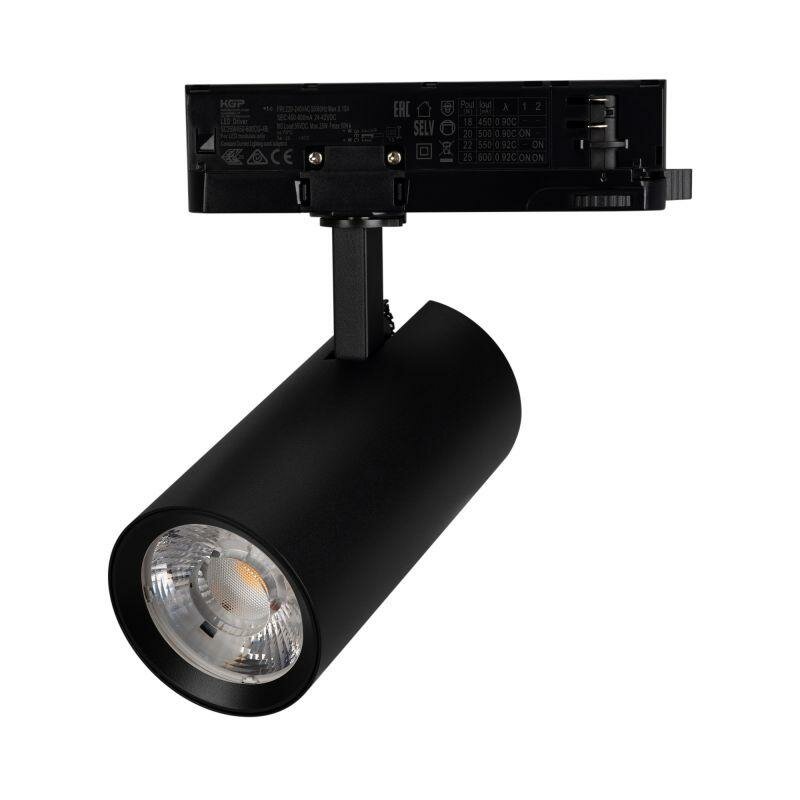 Светильник светодиодный LGD-GERA-4TR-R74-20W Day4000 BK 15deg 230В IP20 20Вт 4000К метал. Arlight 055123