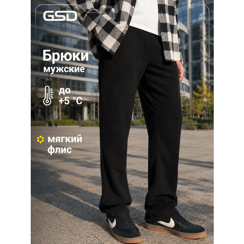 фото Брюки gsd, размер xl, черный